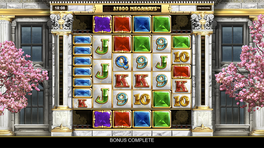 로얄 민트 메가웨이즈 슬롯 게임 화면